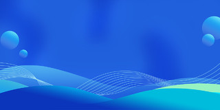 蓝色简约炫彩酷炫科技风展板背景